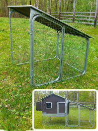 Домики и выгулы для с/х птиц