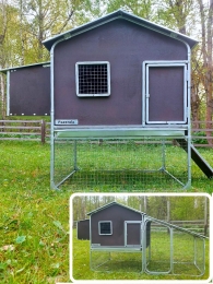 Домики и выгулы для с/х птиц